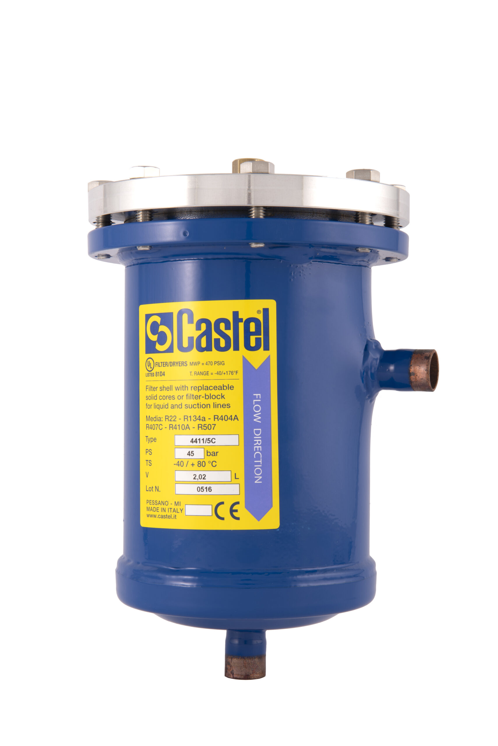 Castel 4496 Castel 4496/C Mechanical Filter Cartridge