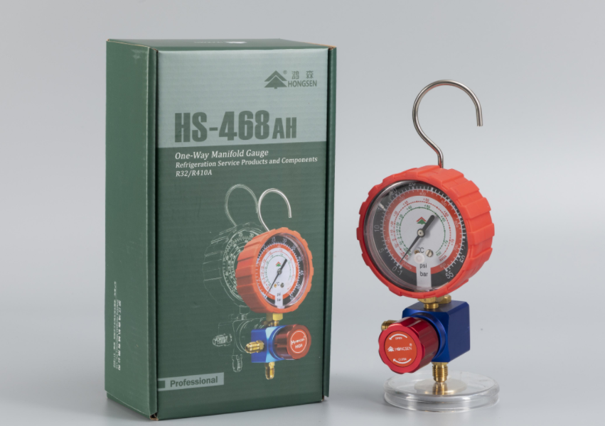 HONGSEN HS-468AH HONGSEN HS-468AH High-Pressure Single Manifold Gauge