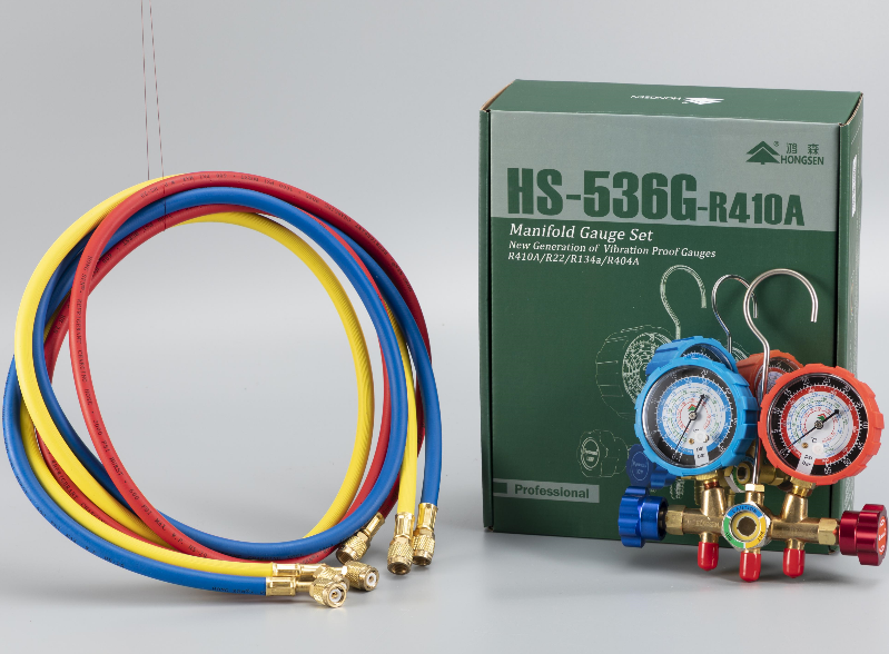 HONGSEN HS-536G-R410A HONGSEN HS-536G-R410A Manifold Gauge Set