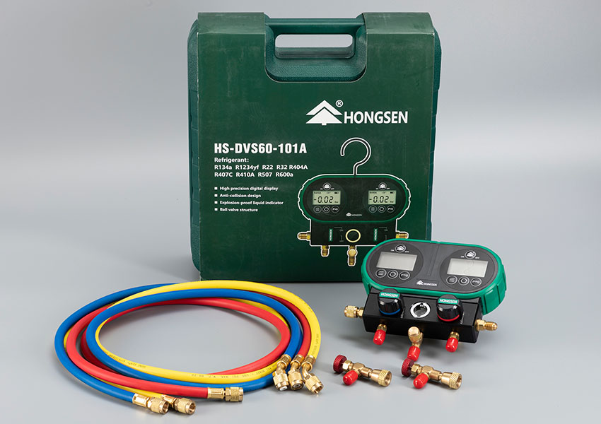 HONGSEN HS-D480 HONGSEN HS-D480 Digital Single Manifold Gauge Series