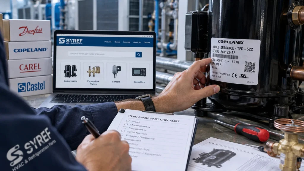 How to Identify the Correct HVAC Replacement Part by Model and Part Number